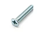 Süllyesztett fejű PH tövigmenetes csavar DIN 965 horganyzott M5 x 40 mm