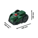 BOSCH Akkus robotfűnyíró VISIMOW18V-100 (1 x 4,0 Ah akku és töltő) 100 m2