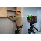 BOSCH EXPERT Akkus vonallézer EXLL18V-120-33CG L-BOXX-ban (1 x 4,0 Ah akku + gyorstöltő) IP65
