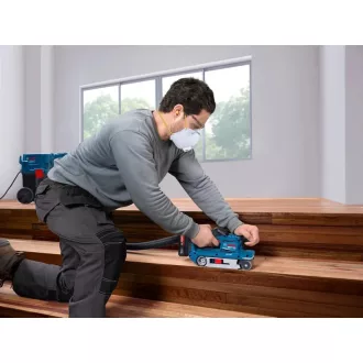   BOSCH Akkus szalagcsiszoló GBS18V-75 (akku és töltő nélkül)