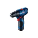 BOSCH Akkus fúrócsavarozó GSR 120-LI + GLI 12V-300 lámpa (2 x 2,0 Ah akku + töltő) kofferben