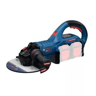   BOSCH EXPERT Dupla akkus sarokcsiszoló 230 mm EXWS18V2-230P (akku és töltő nélkül) XL-BOXX-ban