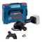 BOSCH EXPERT Akkus sarokcsiszoló 125 mm EXWS18V-15S ford. szab. (akku és töltő nélkül) L-BOXX-ban