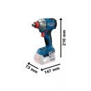BOSCH Akkus erőcsomag GDX 18V-285 + GSR 185-LI (2 x 2,0 Ah akku + töltő) kofferben
