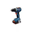 BOSCH Akkus fúrócsavarozó GSR 18V-65 L-Case-ben (2 x 2,0 Ah akku + töltő)