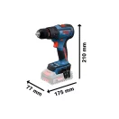 BOSCH EXPERT Akkus ütvefúró-csavarozó EXSB18V-90 (3x4,0 Ah EXPERT akku és töltő) L-BOXX-ban 65 Nm