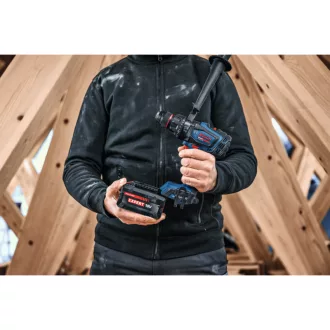   BOSCH EXPERT Akkus ütvefúró-csavarozó EXSB18V-150 (akku és töltő nélkül) L-BOXX-ban 84/100/150 Nm