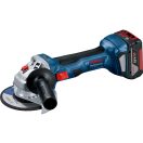 BOSCH Akkus erőcsomag GWS 180-LI + GSB 180-LI (2,0 Ah + 4,0 Ah akku + töltő) XL-BOXX
