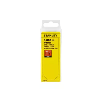 STANLEY Kábeltűző kapocs 10 mm (1000 db)