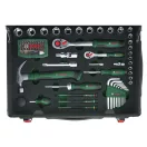 BOSCH Gurulós szerszámosláda készlet 119 részes