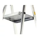 VOREL Alumínium létra 4 fokos 1380 mm