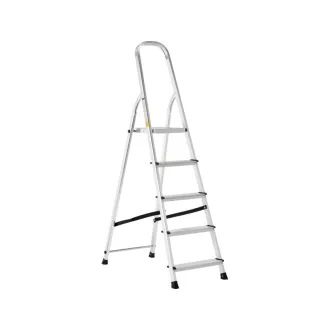 VOREL Alumínium létra 5 fokos 1600 mm