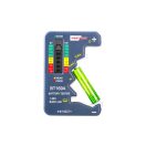 Univerzális akkumulátor tester C/AA/AAA/D/N/9V