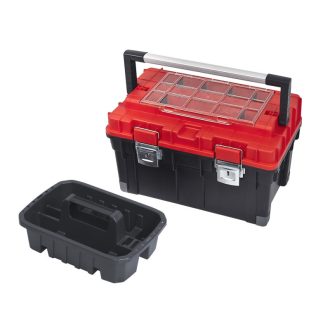 QBRICK REGULAR Szerszámosláda trophy 2 carbo HD piros