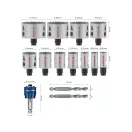 BOSCH PRO Körkivágó készlet 14 részes (8% kobalttal) 20 - 76 mm PC PLUS Multi Material