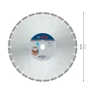 BOSCH Gyémánt vágókorong 400 x 3,2 x 10 x 25,4 mm szegmentált Multi Material