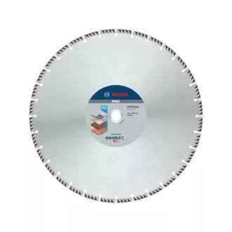   BOSCH Gyémánt vágókorong 450 x 3,6 x 10 x 25,4 mm szegmentált Multi Material