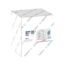 BOSCH Lamellás csiszolókorong egyenes 125 x 22,2 / P40 alu-oxid X451 Multi Material