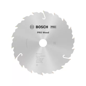   BOSCH PRO Fűrésztárcsa fához 160 x 20 x 2,2 mm / 18T ATB/FT