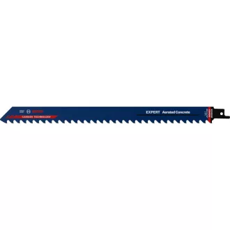   BOSCH EXPERT Szablyafűrészlap gázbetonhoz S 1241 HM 300 mm / 3TPI karbidfogas (1 db)