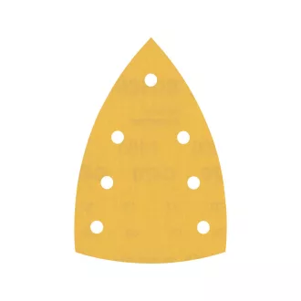   BOSCH EXPERT C470 Tépőzáras deltacsiszolólap 7 lyukas 100 x 150 mm / P400 (10 db)