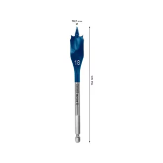   BOSCH EXPERT Lapos fafúró 18 x 152 mm 1/4" Hex Self Cut Speed