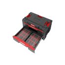 QBRICK SYSTEM ONE 2.0 Szerszámosláda 2 fiókos 10 részes rendszerező készlettel