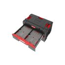 QBRICK SYSTEM ONE 2.0 Szerszámosláda 2 fiókos 10 részes rendszerező készlettel