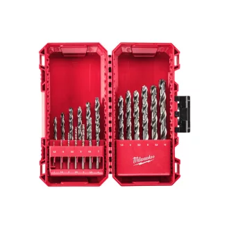   MILWAUKEE Csigafúró készlet 19 részes 1,0-10,0 mm HSS-G DIN 338