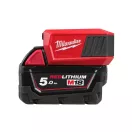 MILWAUKEE Akkumulátor töltő M18TC-0 hálózati adapterrel és USB-C kábellel 18 V