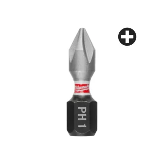 MILWAUKEE Bithegy PH1 x 25 mm Shockwave (3 db)