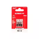 MILWAUKEE Bithegy PH1 x 25 mm Shockwave (3 db)