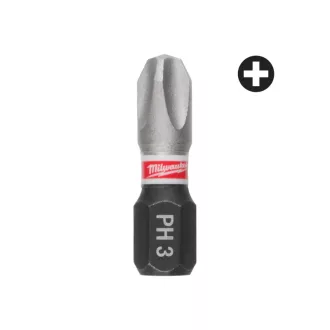 MILWAUKEE Bithegy PH3 x 25 mm Shockwave (3 db)