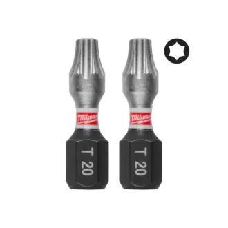 MILWAUKEE Bithegy T20 x 25 mm Shockwave (3 db)