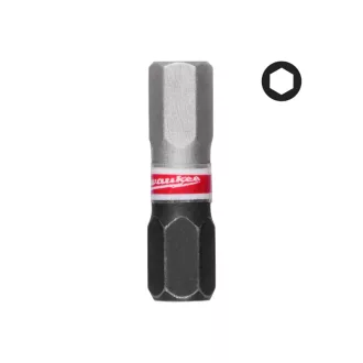 MILWAUKEE Bithegy HEX 6 x 25 mm Shockwave (3 db)