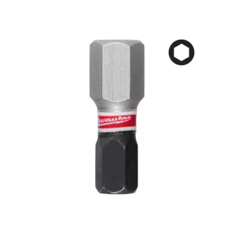 MILWAUKEE Bithegy HEX 8 x 25 mm Shockwave (3 db)