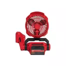 MILWAUKEE Akkus ventilátor M18 LAF-0 szabadon rögzíthető, forgatható (akku + töltő nélkül)