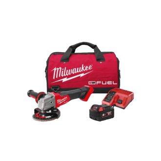   MILWAUKEE Akkus sarokcsiszoló M18 FSAG125X-501BRF (1 x 5,0 Ah akku + töltő)