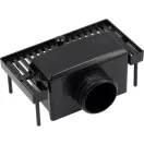 FALA Zuhanylefolyó 600 mm Black