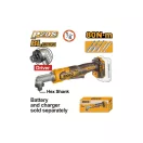 INGCO Akkus sarok ütvecsavarozó 1/4" 80 Nm szénkefe nélküli 20 V (akku és töltő nélkül)