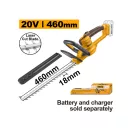 INGCO Akkus sövényvágó 460 mm 20 V (akku és töltő nélkül)