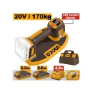 INGCO Akkus vákuumos lapemelő 170 kg LED kijelző 20 V (2 x 2,0 Ah akku + töltő)