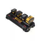 DEWALT XR Négyportos akkumulátor töltő 18 V / 4 A
