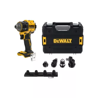   DEWALT Akkus multifejes fúrócsavarozó 18 V szénkefe nélküli 73 Nm (akku + töltő nélkül, TSTAK)