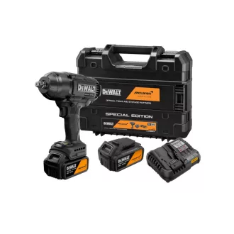   DEWALT/McLaren Akkus ütvecsavarozó 1/2"18 V (2 x 5,0 Ah akku + töltő + TSTAK) 1989 Nm