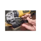 DEWALT Akkus kompakt sarokcsiszoló 125 mm 18 V szénkefe nélküli (akku + töltő nélkül)