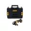 DEWALT Akkus kompakt sarokcsiszoló 125 mm 18 V szénkefe nélküli (akku + töltő nélkül, TSTAK)