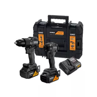   DEWALT/McLaren Akkus erőcsomag 18 V (DCD86M + DCF86M + TSTAK + 2 x 5,0 Ah akku + töltő)