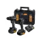 DEWALT/McLaren Akkus erőcsomag 18 V (DCD86M + DCF86M + TSTAK + 2 x 5,0 Ah akku + töltő)