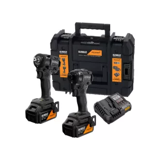   DEWALT/McLaren Akkus erőcsomag 18 V (DCF86M + DCF92M + TSTAK + 2 x 5,0 Ah akku + töltő)